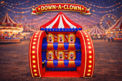 Carnival Game - Down A Clown
