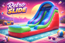 15' Retro Slide (Wet/Dry)