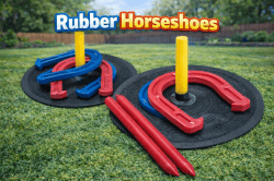 Rubber Horseshoe Set